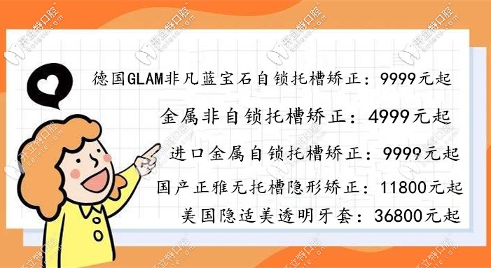 9999元起就能做德國非凡glam藍寶石托槽,煙臺德韓這價不貴